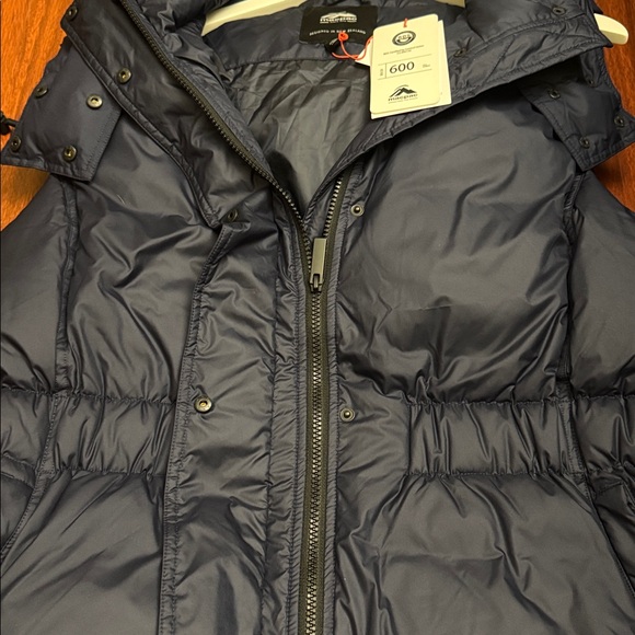 Macpac Navy Blue Hooded Women's Vest - Picture 7 of 15
